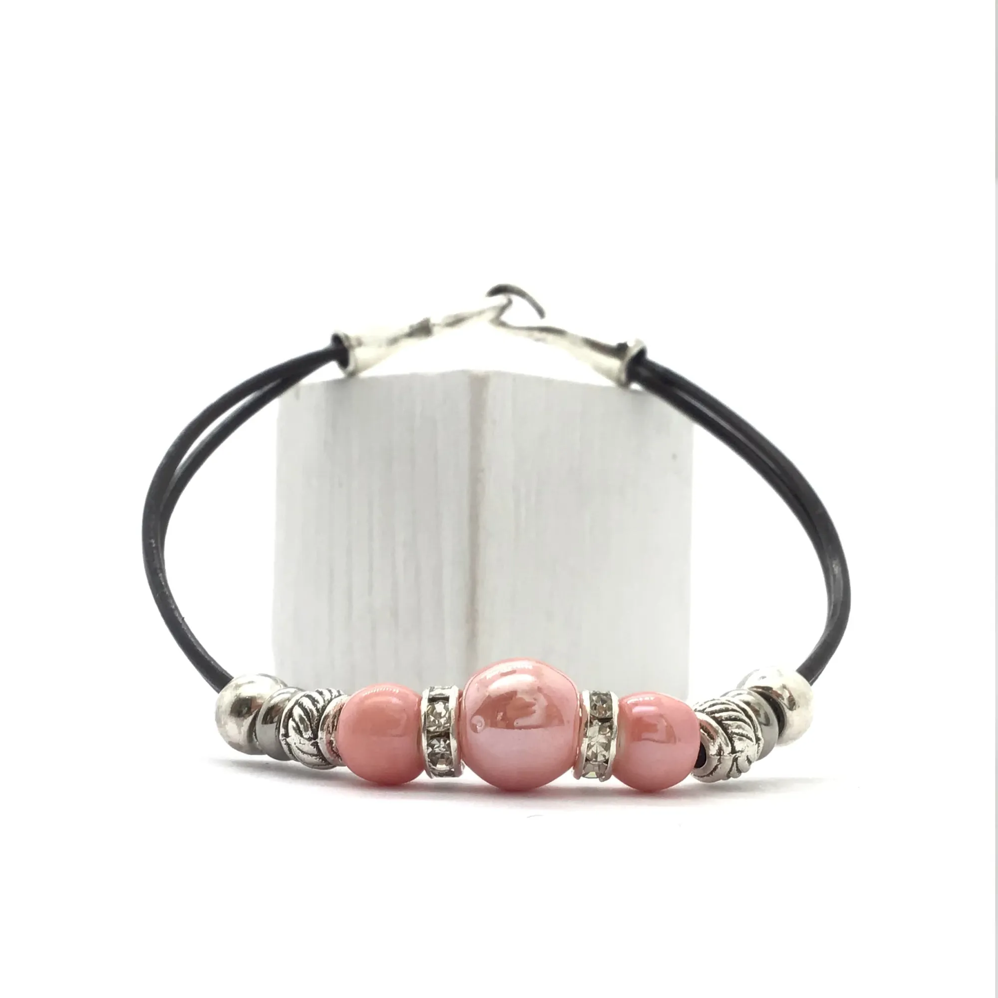 Pulsera de cerámica ajustable