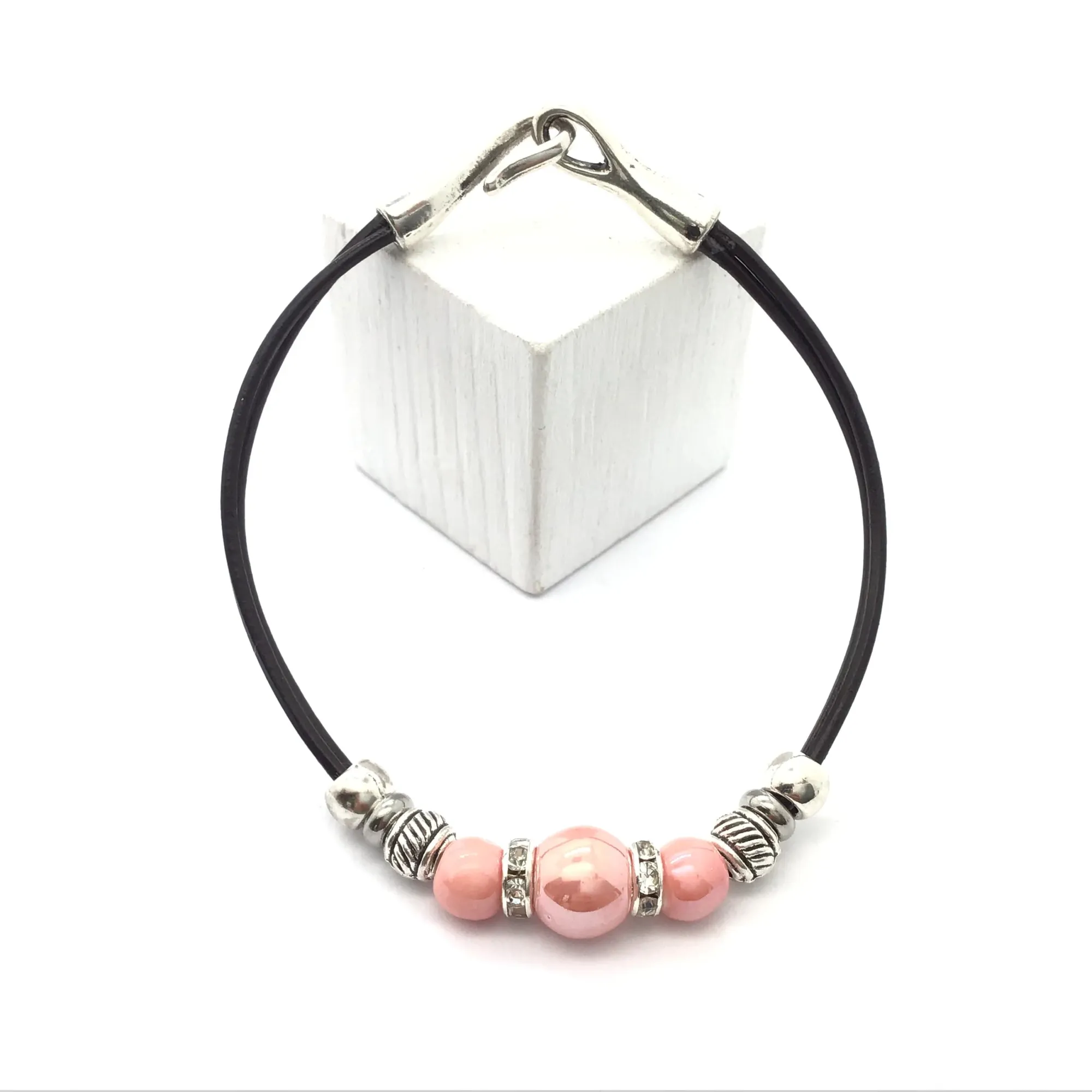 Pulsera de cerámica ajustable